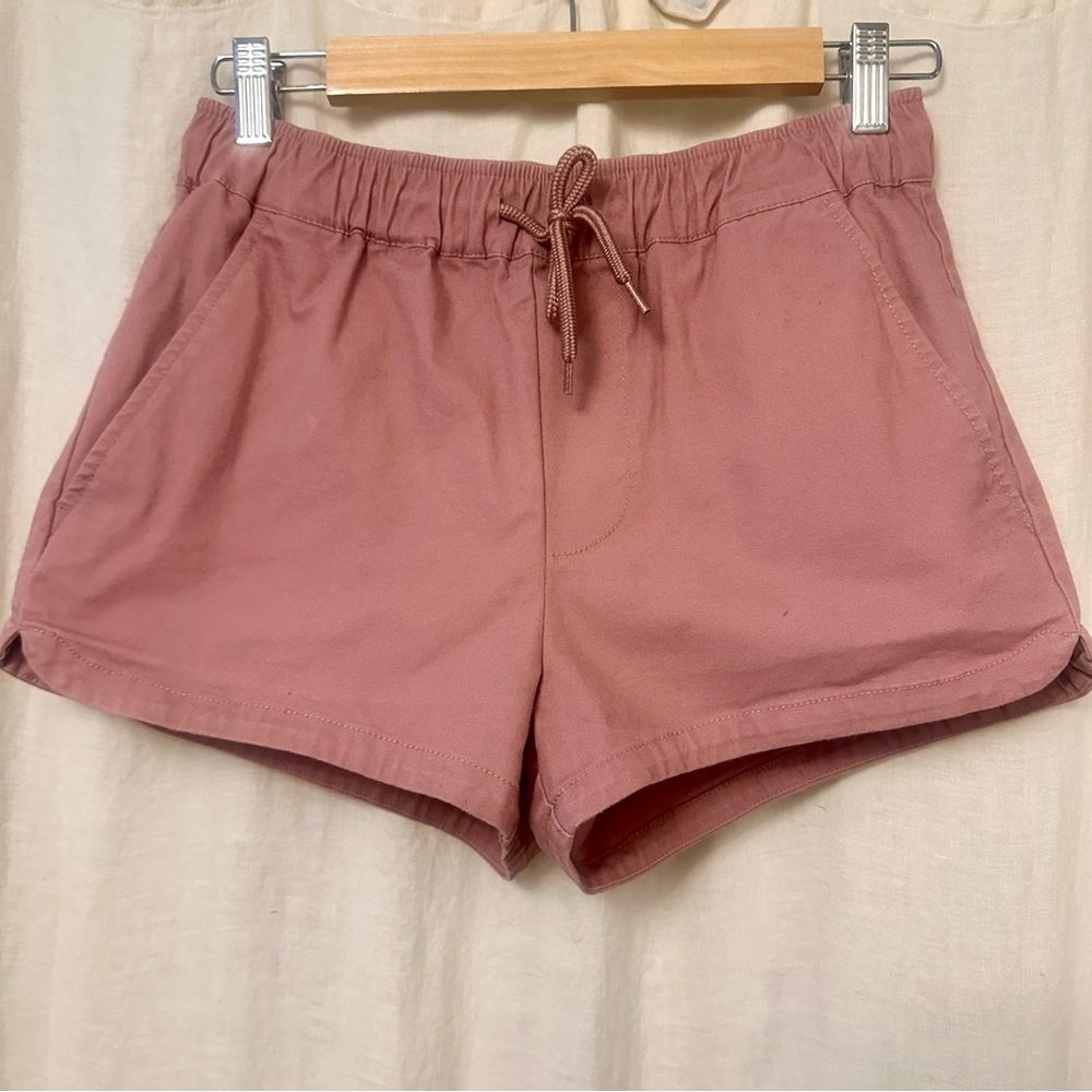 ASOS Dusty Red Short Shorts